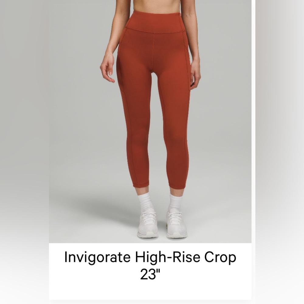 LULULEMON INVIGORATE 23” - Size 6